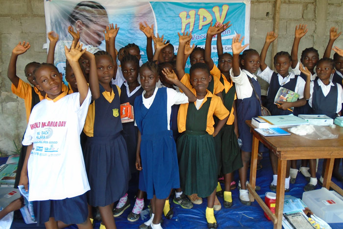The HPV vaccine, which protects against the main cause of cervical cancer, will be delivered to over 14,000 adolescent girls through schools, health facilities and outreach services in Bong and Nimba districts.