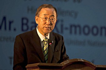 Ban Ki-moon for GAVI in Bangladesh