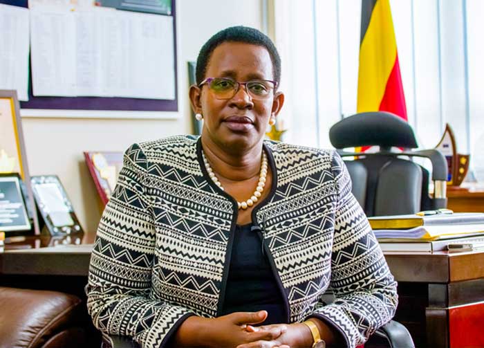 Dr Diana Atwine, PS Ministry of Health, said vaccines and a robust immunisation program have helped Uganda to reduce the number of under-five children dying of pneumonia. Credit - Emmanuel Ainebyoona 