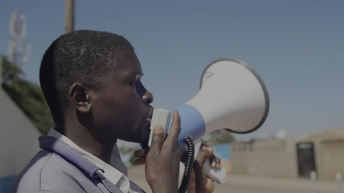 call to end cholera pandemic video foreground