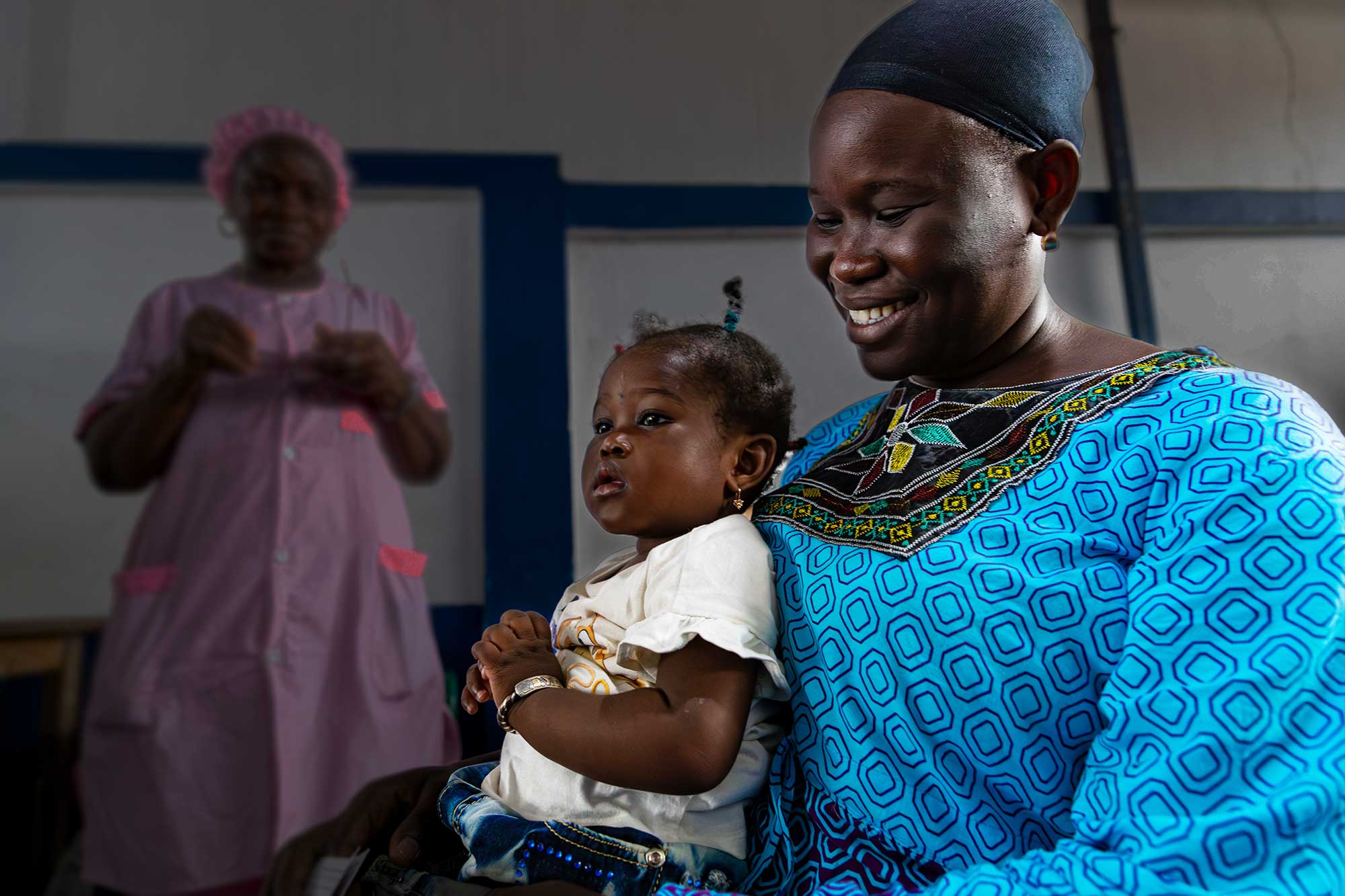 Vaccination systématique. Gavi/2024/Miléquêm Diarassouba