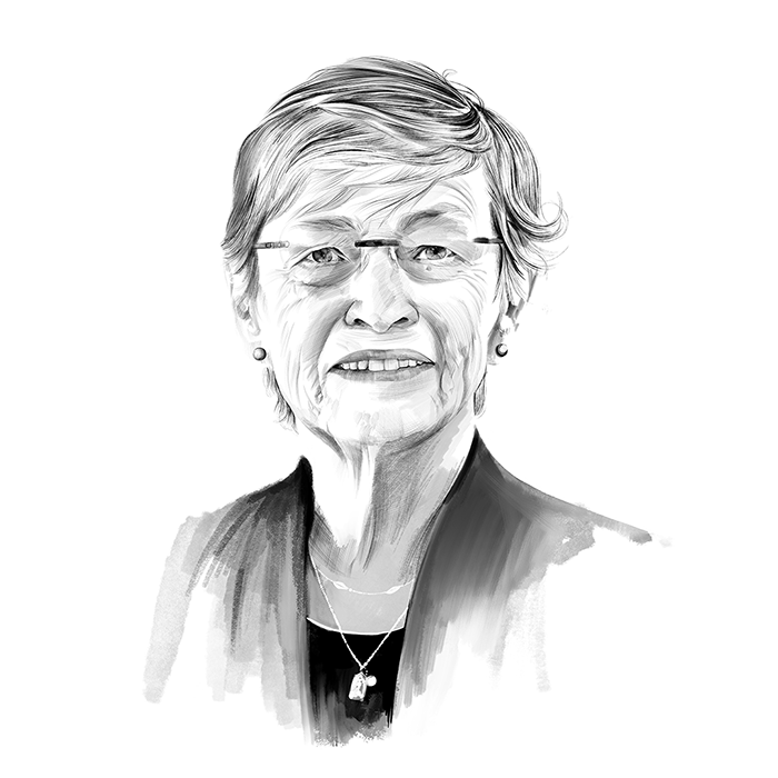 Watch the Carol Bellamy“The Gates Foundation announced a gift of 750 million dollars to support a new immunisation initiative. One of the UNICEF board members thought the translator made a mistake – it couldn’t be as much as 750 million. But it was, and it was amazing.”  interview