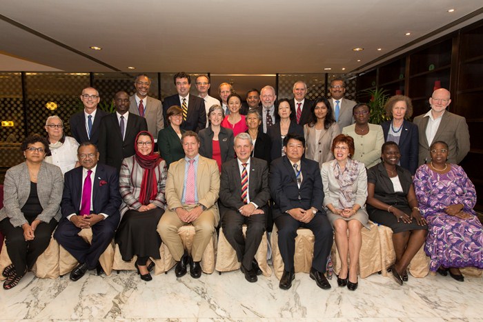 GAVI Board members in Dar es Salaam. Source: GAVI/2012/Rob Beechey.