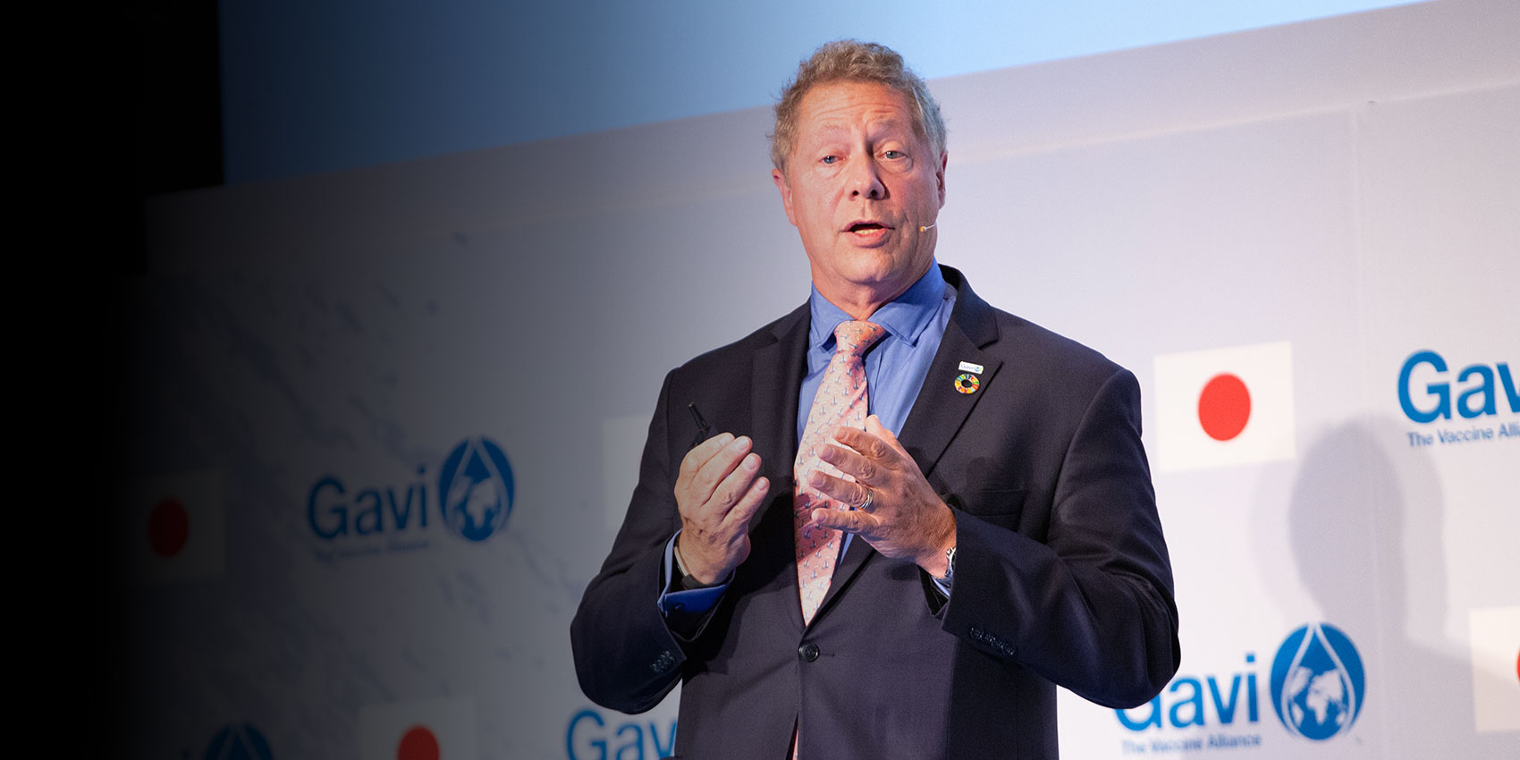 Dr Seth Berkley, Directeur exécutif de Gavi – Credit: Stanislav Kogoku