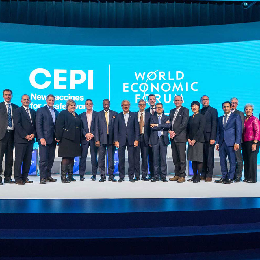 "CEPI: A Global Initiative to Fight Epidemics" at World Economic Forum in Davos. Credit: World Economic Forum/2017/Benedikt von Loebell.