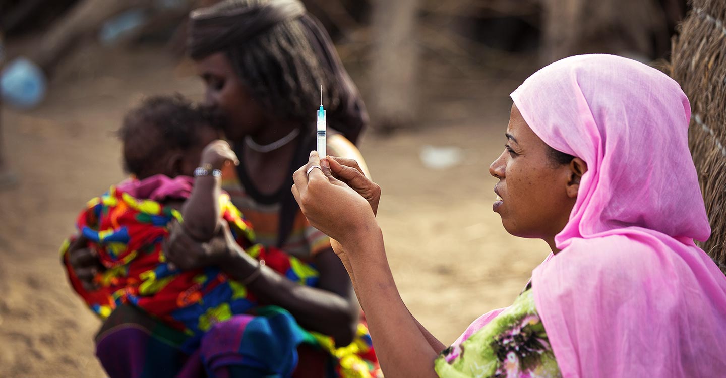 Immunisation in Ethiopia. Credit: Gavi/2013/Jiro Ose