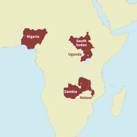 map of africa 