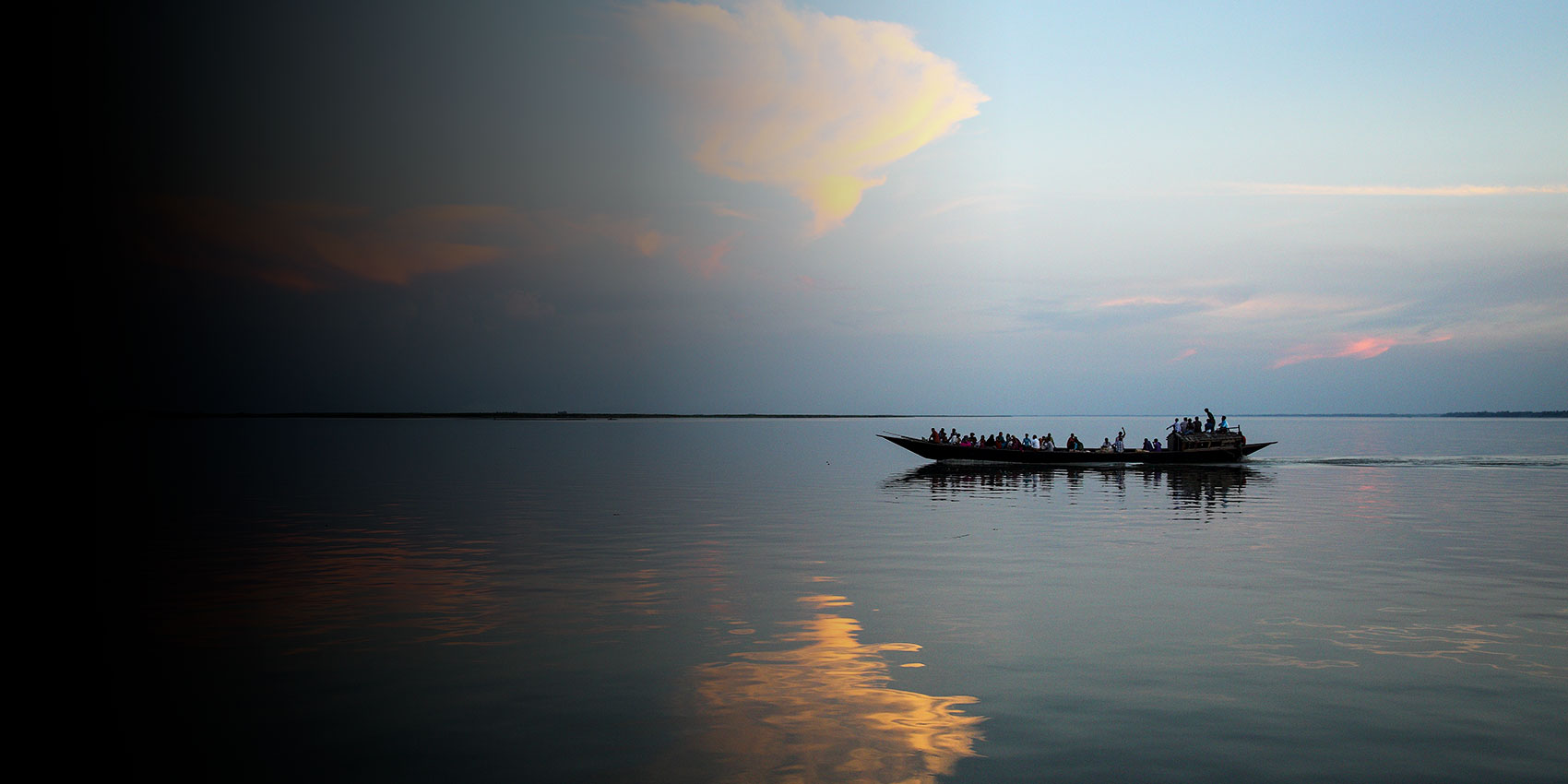 For going to remote char only one public boat is available which start in a specific time of the day and also come back on a fixed time. There is no their way to go to hard to reach community people, but meeting all these obstacles still health care provider are doing their job with great dedication. Barangi Island, Kazipur, sirajganj, Bangladesh - Gavi/2014/GMB Akash