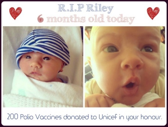 Photo: UNICEF vaccine donation post 