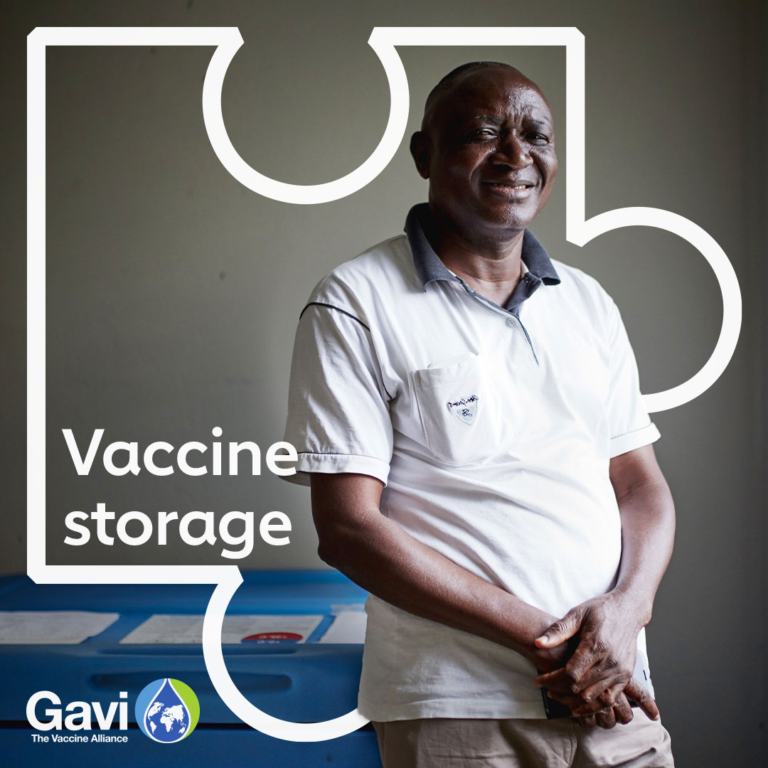 Jean Pierre Botoko, portrait - WIW20 vaccine storage