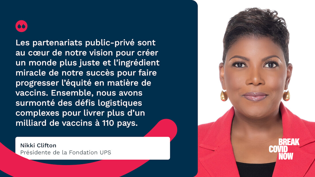 Nikki Clifton, Présidente de la Fondation UPS