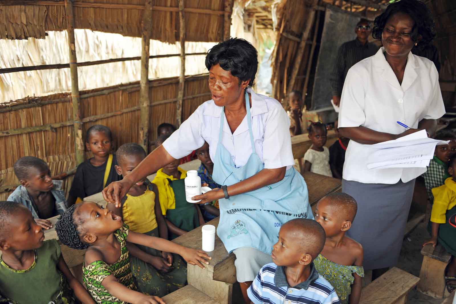  In the village of Ikot Archibong, Enebong and Ujaga, carry out routine immunisations and health checks.