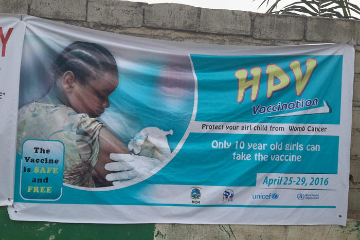 Liberia’s demonstration project, designed with Gavi support to test different approaches to delivering the HPV vaccine to adolescent girls, aims to build community support for the vaccine.