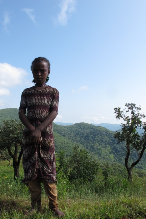 An Ethiopian girl poses for the camera in Beshangul-Gumuz. Some 85 percent of Ethiopia’s 81 million population live in rural areas with limited access to health services.