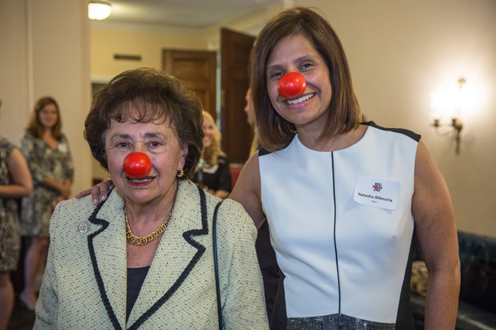 Rep. Nita Lowey (D- New York) and Natasha Bilimoria, Director of U.S. Strategy for Gavi, the Vaccine Alliance