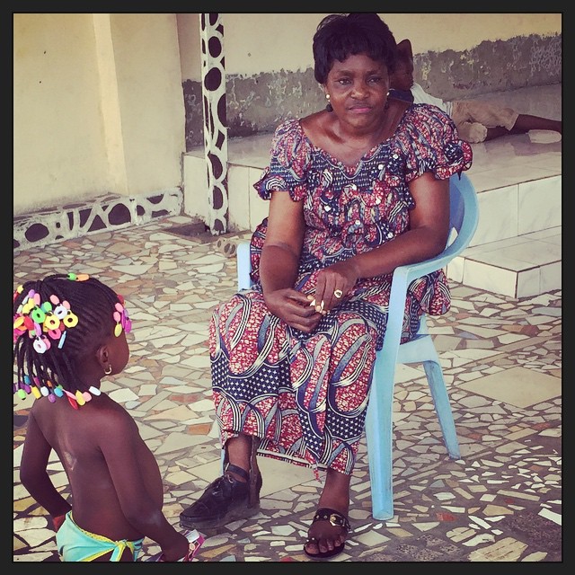 Marie, pictured here with her granddaughter, is part of this effort. When she was 4 when she contracted polio. That was 50 years ago. Now, she is a community health worker herself raising awareness about the importance of vaccination.