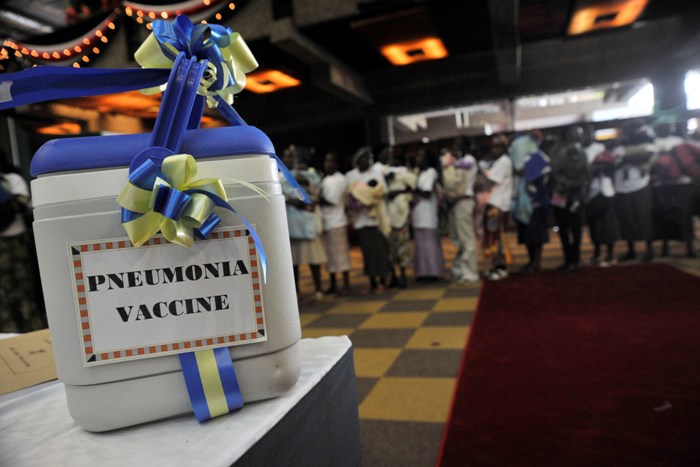 Hundreds of mothers were invited to the ICC event so their children could be immunised against Kenya's second biggest children. Each year, 35,000 under-fives die from pneumonia, the most common form of serious pneumococcal  disease.