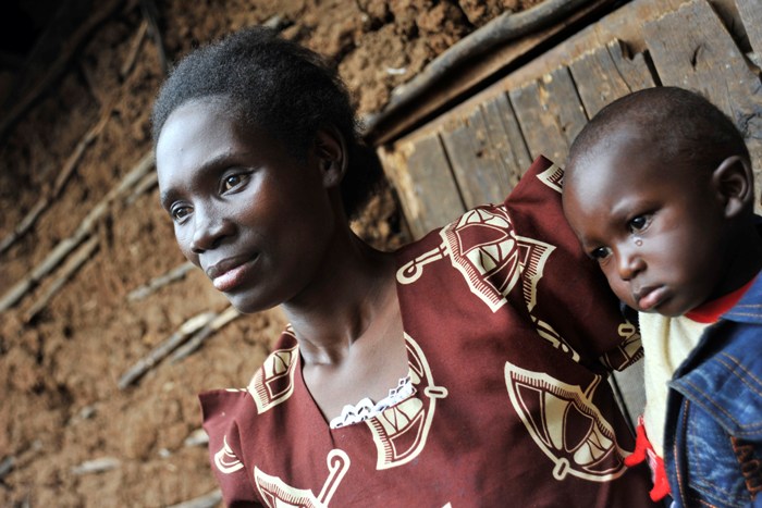 Without access to pneumococcal vaccines, nurses at Nairobi's Langata Health Centre are helpless to defend nearby Kibera shanty town’s youngest generations from pneumonia.  Tabitha Muikali, 32, who lives with one-year-old son John Dolo, could only watch as her eldest son spent one month losing his