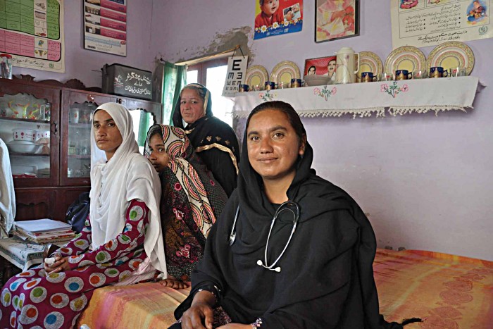 Rukhsana Masood Raja runs immunisation sessions out of her own front room, and gives basic healthcare to her community in the village of Pind Sweeka. “I make sure that all children in my village are vaccinated,” Rukhsana says, “I don’t have any children of my own, but after 10 years, all the children here are my children.” Pakistan’s 100,000 “Lady Health Workers” form the backbone of basic health care throughout the country, with some 14,000 receiving additional vaccination training thanks to GAVI support.