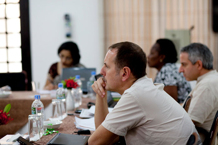 “Visiting the field makes you understand the realities and complexities of delivering projects,” says Simon Wright.  “We have an idea that pledges are made and developing countries just jump. Well they don’t. If you’re going to get the vaccines to where they are needed, you need a structure like what we have seen here in Bangladesh.”