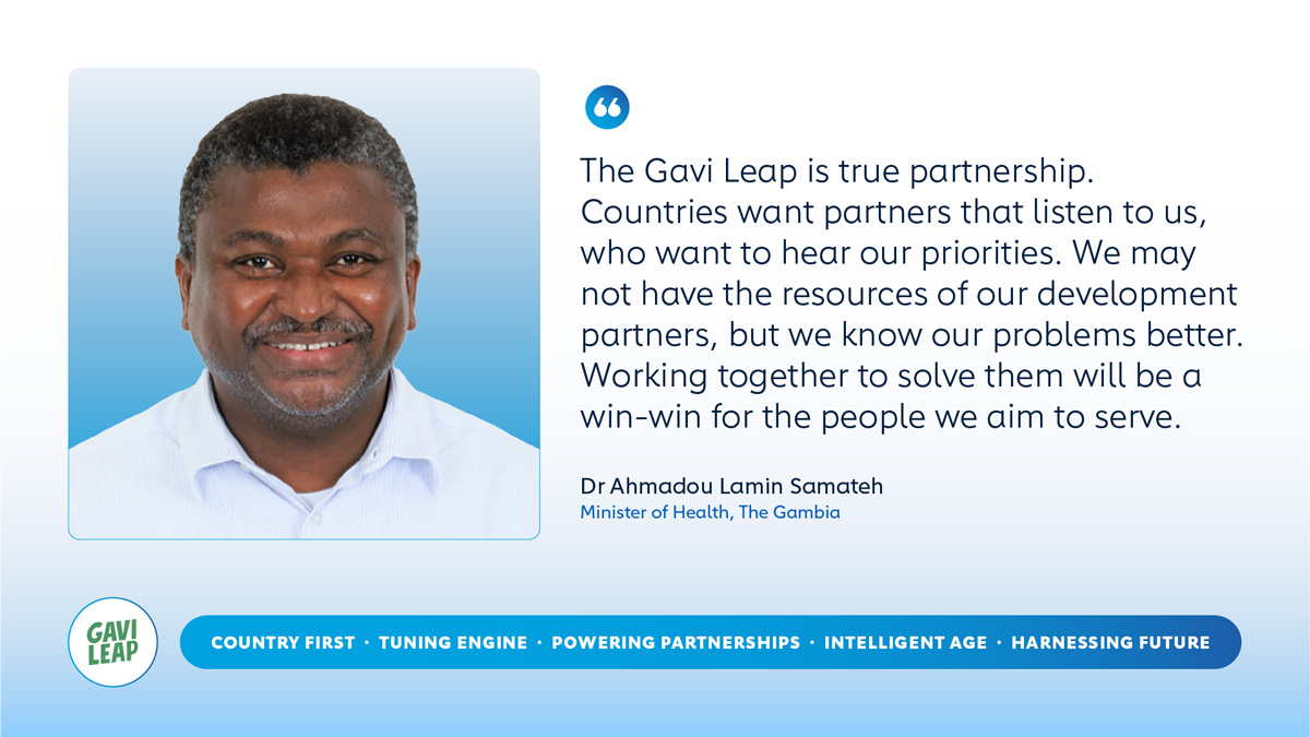 Dr Amadouh Lamin Samateh, Minister of Health, The Gambia