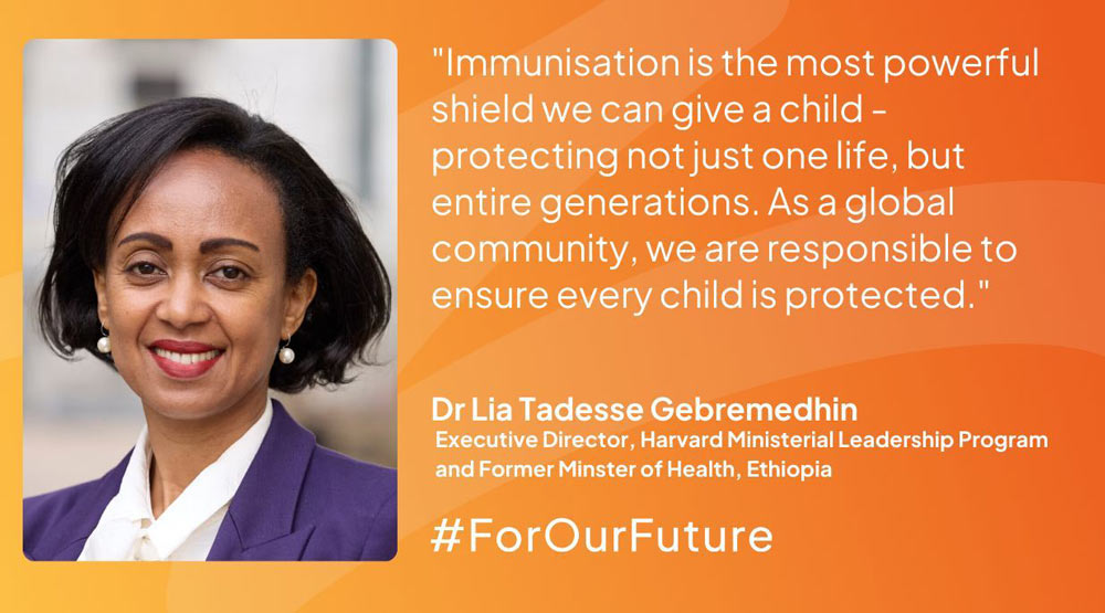 Dr Lia Tadesse Gebremedhin, Executive Director, Harvard Ministerial Leadership Program and Former Minister of Health, Ethiopia