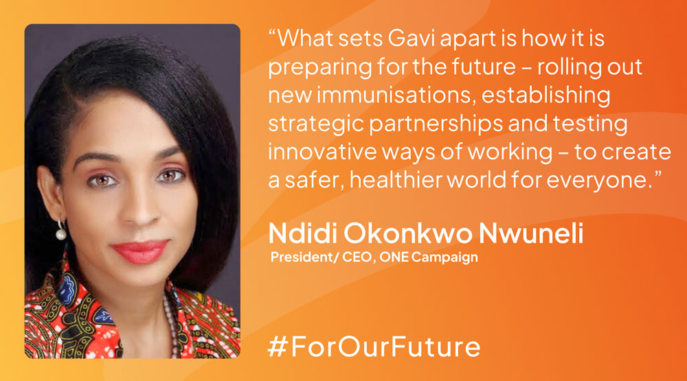 Ndidi Okonkwo Nwuneli, President/CEO, ONE Campaign