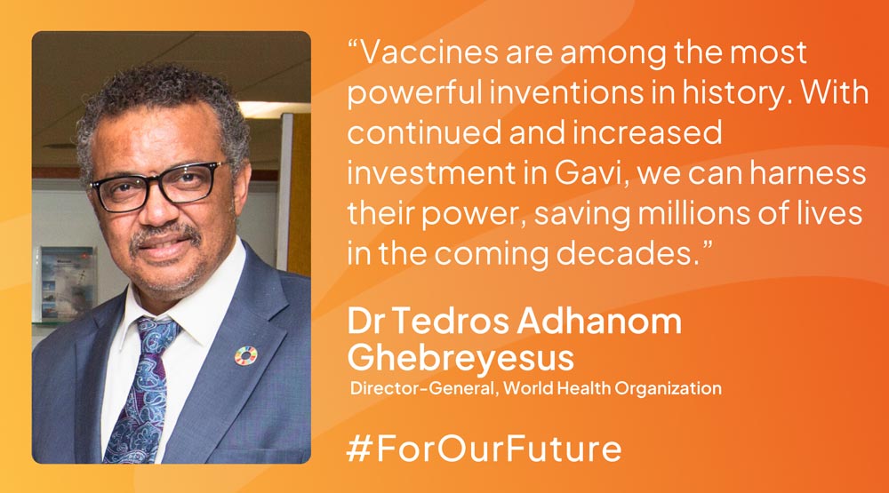 Dr Tedros Adhanom-Ghebreyesus, Director-General, WHO