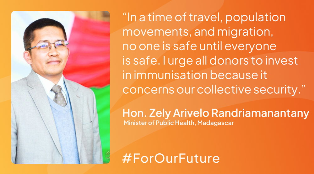 Zely Arivelo Randriamanantany, Minister of Public Health, Madagascar