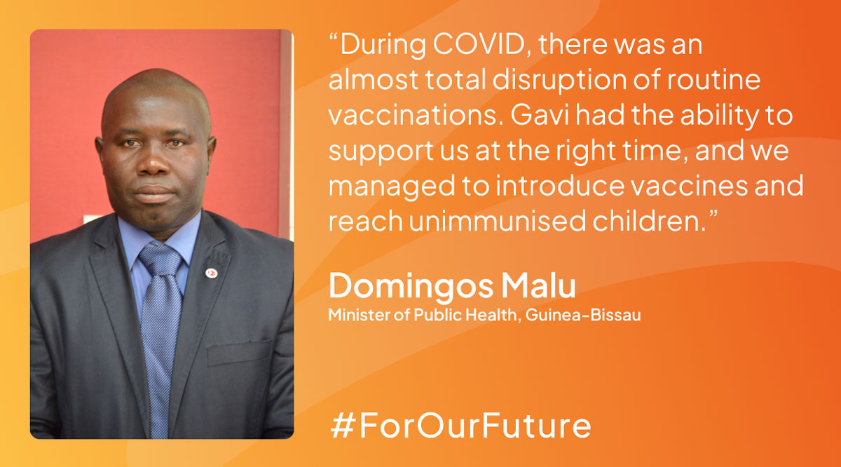 Domingos Malu, Minister of Public Health, Guinea-Bissau