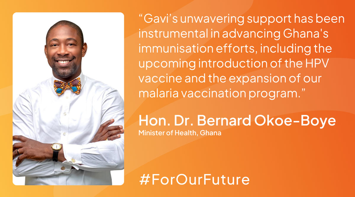 Dr Bernard Okoe-Boye, Minister of Health, Ghana