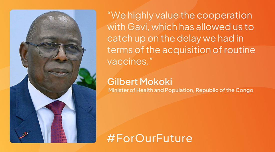 Gilbert Mokoki, Minister of Health and Population, Republic of the Congo
