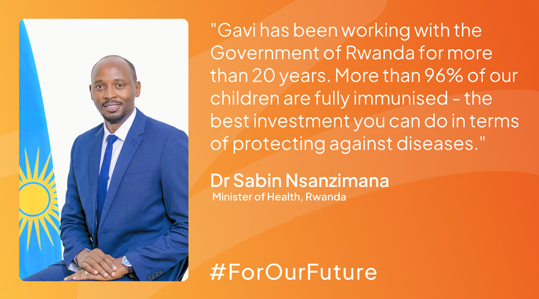 Dr Sabin Nsanzimana, Minister of Health, Rwanda