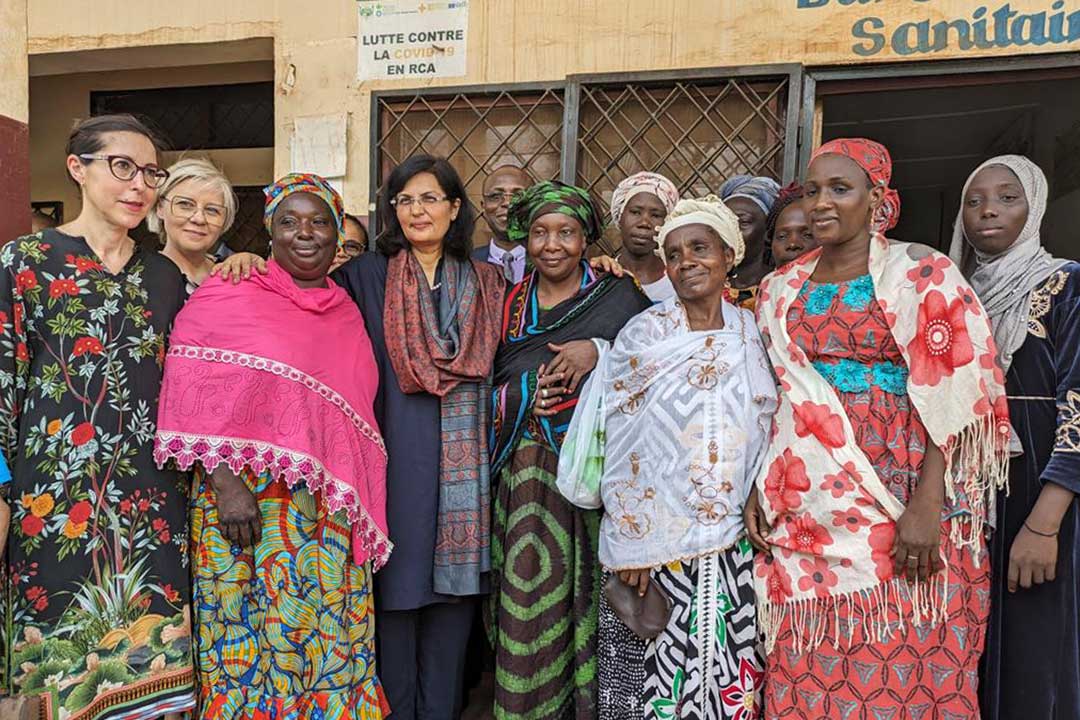  Mission en République centrafricaine. Crédit/Gavi