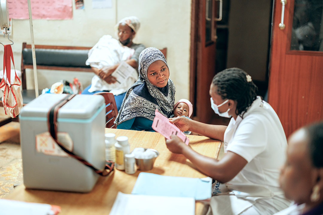 Routine vaccination in Kampala. Gavi/2024/Jjumba Martin