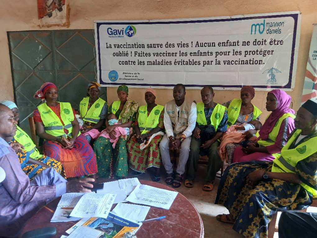 A health district level discussion session in Kignan, Sikasso, southern Mali. Photo credit: Danseni Samake/ONG SOUTOURA/2025