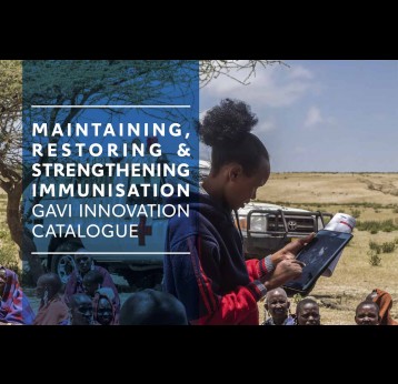 Gavi immunisation catalogue