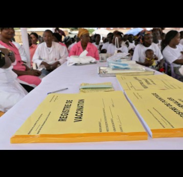 Launch of the IPV vaccine Central African Republic. Credit: UNICEF/2015