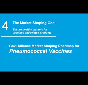 Pneumococcal vaccine roadmap