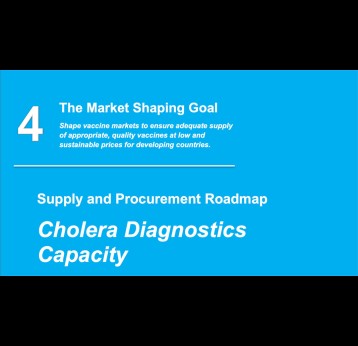 Cholera diagnostics supply and procurement market shaping roadmap: public summary (2023)