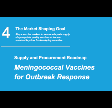  Meningococcal vaccines for outbreak response roadmap: public summary (2019) 