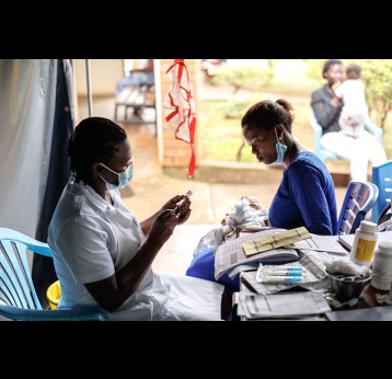 Routine immunisation. Gavi/2024/Jjumba Martin