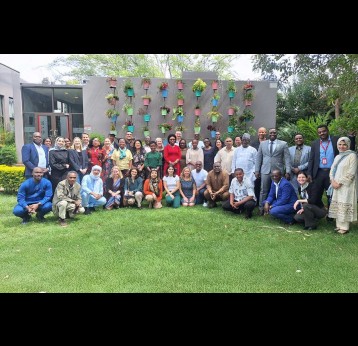 Members of Gavi CSOs, Gavi Secretariat and MannionDaniels gathered for the three-day conference in Nairobi. Photo credit: Joseph Mutiga/Amref/2025