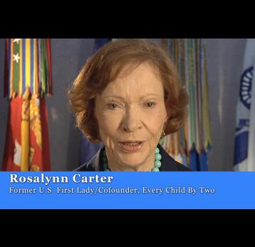 Rosalynn Carter - Support Child Survival Call to Action