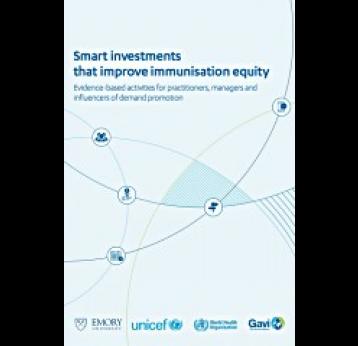 Smart investments that improve immunisation equity