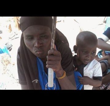 Woman and child – Credit: Aishat and Sule