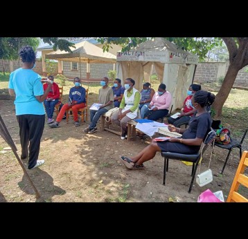 Vaccination sessions in Dandora, Kenya – Credit: Pamela Anyango