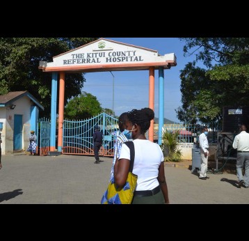 Kitui County Referal hospital where the main Kangaroo Mothers Care Facility is located in Kitui, Kenya