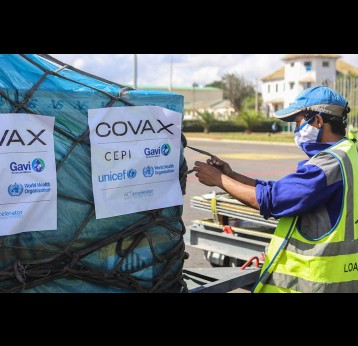 A COVAX shipment