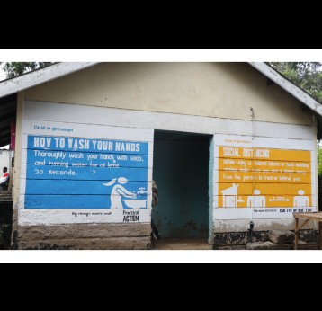 A primary healthcare centre in Kenya. For many people living with disabilities across Africa, when the Covid-19 pandemic hit, movement restrictions meant their livelihoods were reduced or cut off altogether. Copyright: Michelle Mbuthia